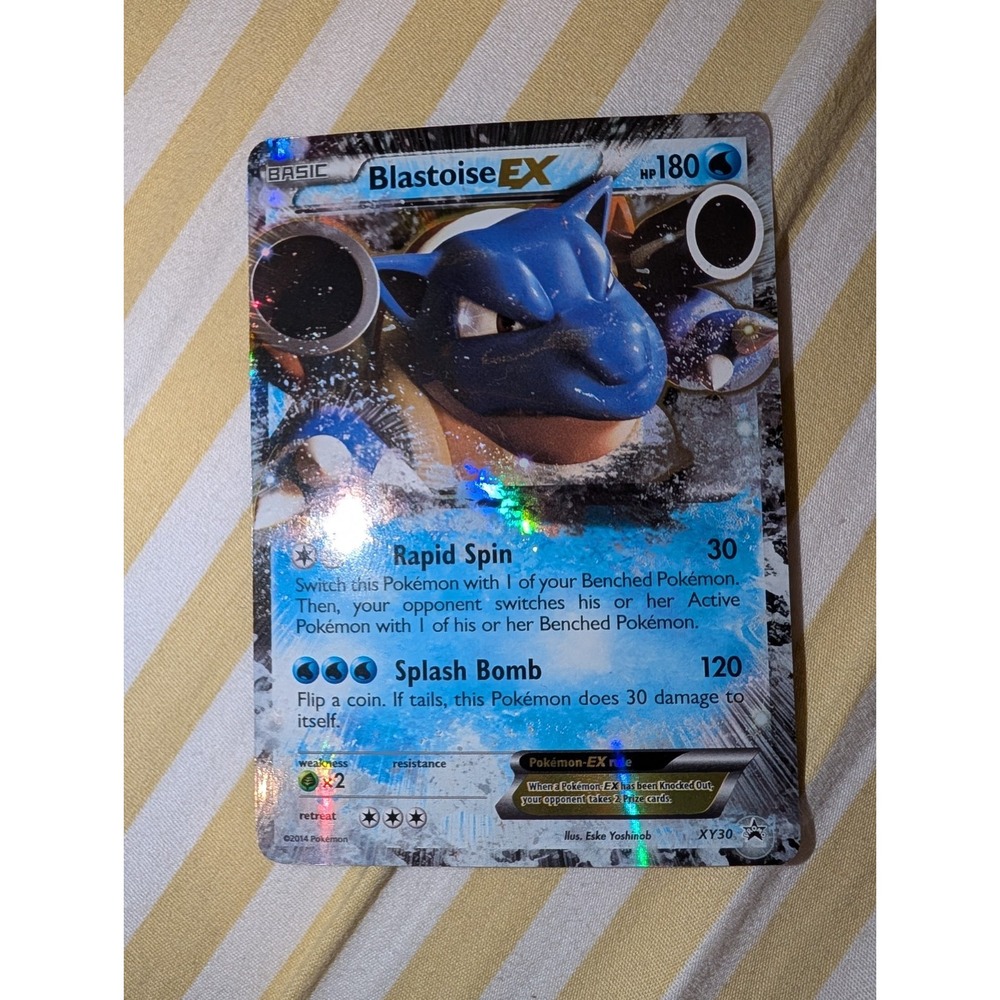 Blastoise EX XY30 XY Holo Promo Pokemon TCG Card 180 HP Eske Yoshinob